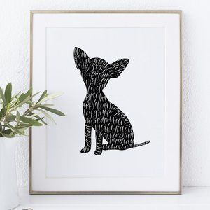 Chihuahua Word Art